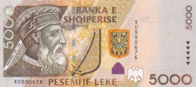 Albania, 5.000 Leke, 2013, UNC, p75b

Estimate: USD 50-100