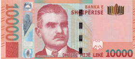 Albania, 10.000 Leke, 2019, UNC, p81

Estimate: USD 100-200