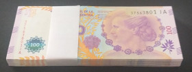 Argentina, 100 Pesos, 2012, UNC, p358d, BUNDLE

(Total 100 Banknotes)

Estimate: USD 500-1.000