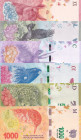 Argentina, 20-50-100-200-500-1.000 Pesos, 2015/2017, UNC, (Total 6 banknotes)

Estimate: USD 20-40