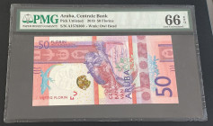 Aruba, 50 Florin, 2019, UNC, p23

PMG 66 EPQ

Estimate: USD 75-150