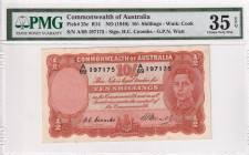 Australia, 10 Shillings, 1949, VF, p25c

PMG 35 EPQ

Estimate: USD 100-200