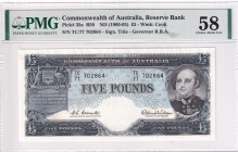Australia, 5 Pounds, 1960/1965, AUNC, p35a

PMG 58

Estimate: USD 150-300