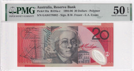 Australia, 20 Dollars, 1994, AUNC, p53a

PMG 50 EPQ, Polymer

Estimate: USD 40-80