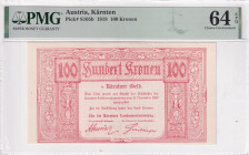 Austria, 100 Kronen, 1918, UNC, pS105b

PMG 64 EPQ

Estimate: USD 75-150