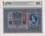 Austria, 1.000 Kronen, 1919, UNC, p59a

PMG 64 EPQ

Estimate: USD 25-50