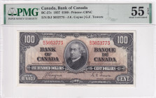 Canada, 100 Dollars, 1937, AUNC, p64c

PMG 55 EPQ

Estimate: USD 800-1.600