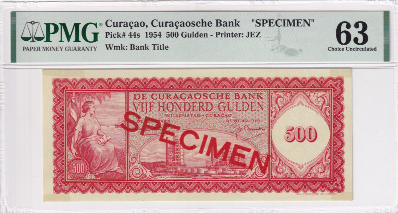 Curaçao, 500 Gulden, 1954, UNC, p44s, SPECIMEN

PMG 63

Estimate: USD 500-1....