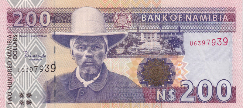 Namibia, 200 Dollars, 1996, UNC, p10a

Estimate: USD 50-100