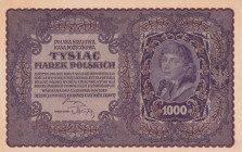 Poland, 1.000 Marek, 1919, UNC(-), p29a

Estimate: USD 25-50