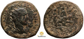 Trajan Decius. (249-251 AD). Bronze Æ. (30mm, 15,55g) Mesopotamia.