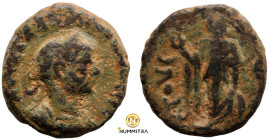 Maximianus Herculius. (286-305 AD). Billon Tetradrachm. (21mm, 8,66g) Egypt. Alexandria. Obv: laureate bust of Maximianus Herculius right. Rev: Nike f...