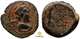 Antiochos IX. Philopator. (112-101 BC). Bronze Æ. (18mm, 5,04g) Antioch.