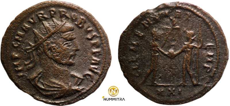 Probus. (276-282 AD). Æ Antoninian. (21mm, 3,37g) Antioch. Obv: IMP C M AVR PROB...