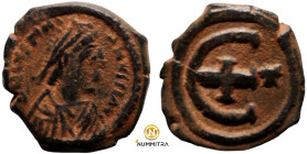 Justinian I. (551-560 AD). Pentanummium. (16mm, 2,40g) Antioch.
