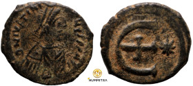 Justinian I. (551-560 AD). Pentanummium. (15mm, 2,27g) Antioch.
