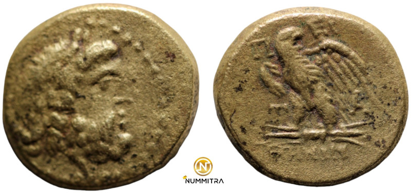 Amisos. Mithradates VI. (85-65 BC). Bronze Æ. (20mm, 7,89g) Pergamon. Obv: laure...