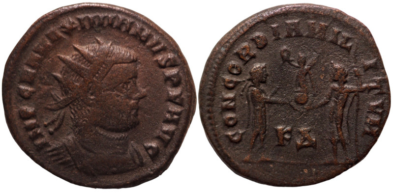 Maximianus. (286-305 AD). Æ Follis. (20mm, 3,52g) Antioch. Obv: IMP C M A MAXIMI...