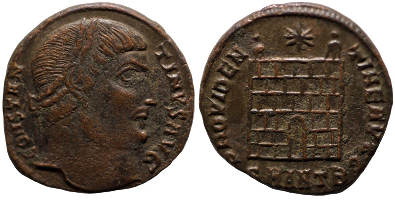 Constantinus I. (307-337 AD). Follis. (18mm, 3,17g) Antioch. Obv: CONSTANTINVS A...