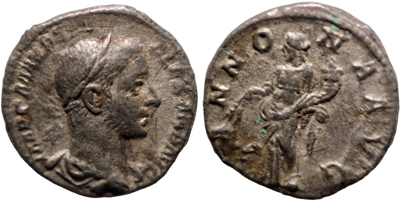 Severus Alexander. (226-227 AD). Denar. (17mm, 2,68g) Rome. Obv: IMP C M AVR SEV...