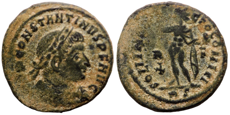 Constantinus I. (307-337 AD). Follis. (20mm, 3,19g) Antioch. Obv: CONSTANTINVS A...