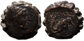 Antiochos IV. Epiphanes. (175-164 BC). Bronze Æ. (14mm, 3,90g) Antioch.