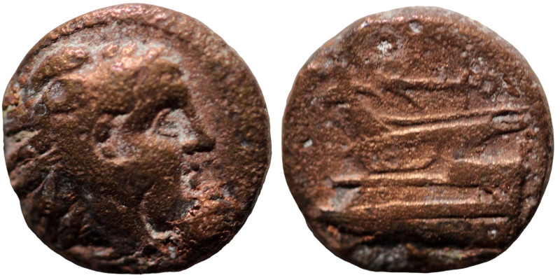 Phoenicia. Arados. (242-166 BC) Æ Bronze. (15mm, 3,17g)