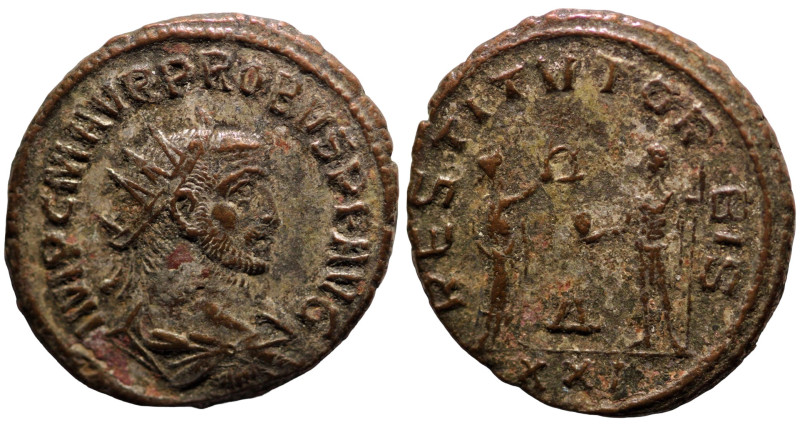 Probus. (276-282 AD). Æ Antoninian. (21mm, 3,81g) Antioch. Obv: IMP C M AVR PROB...