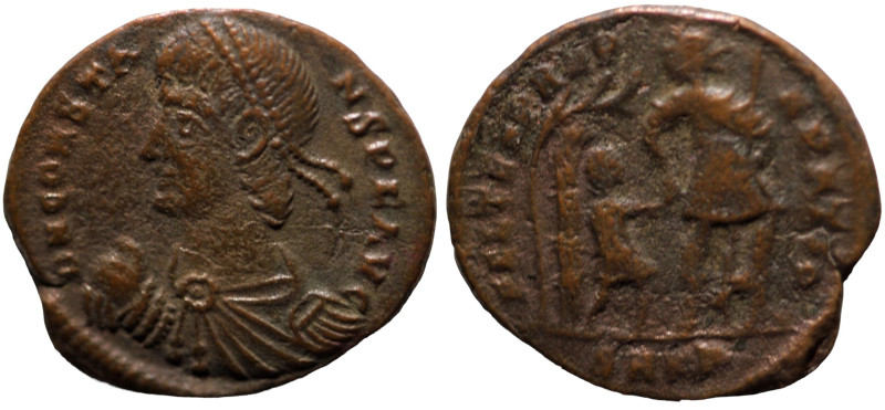 Constantinus II. (337-361 AD). Follis. (20mm, 3,01g) Nicomedia. Obv: D N CONSTAN...