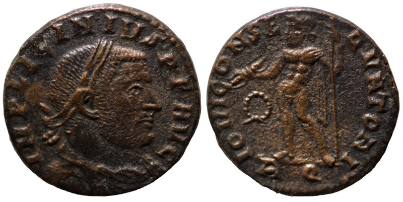 Licinius I. (321-323 AD). Follis. (18mm, 2,79g) Antioch. Obv: IMP C VAL LICIN LI...