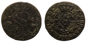 Poland. Stanislaus II. (1768) 1 Groschen.