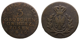 Poland. Posen. (1816) 3 Groschen.