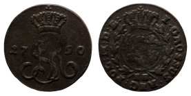 Poland. Stanislaus II. (1790) 1 Groschen.