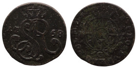 Poland. Stanislaus II. (1768) 1 Groschen.