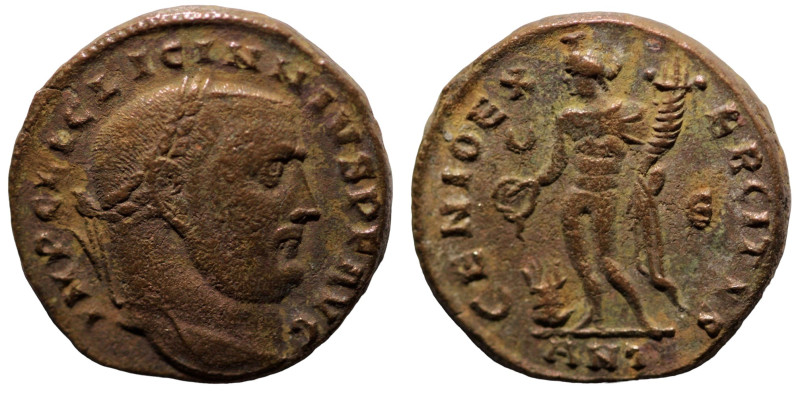 Licinius I. (309-310 AD). Follis. (21mm, 6,22g) Antioch. Obv: IMP C LIC LICINNIU...