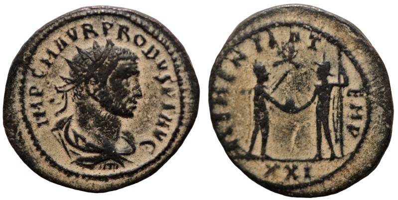 Probus. (276-282 AD). Æ Antoninian. (22mm, 4,11g) Antioch. Obv: IMP C M AVR PROB...