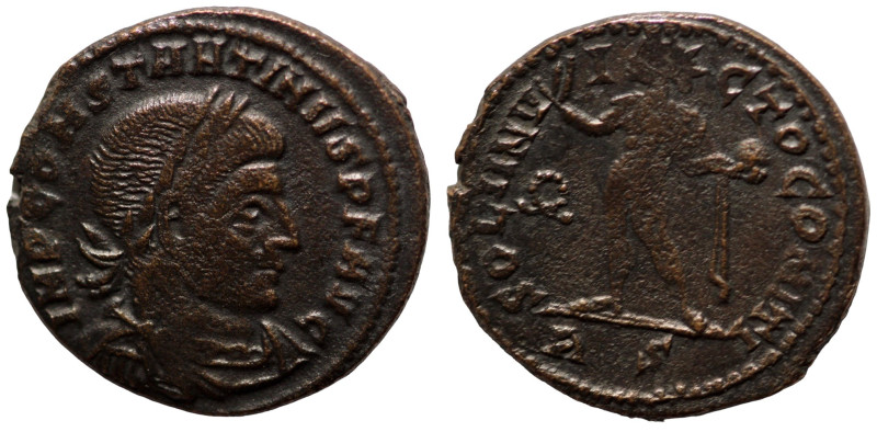 Constantinus I. (307-337 AD). Follis. (20mm, 3,33g) Antioch. Obv: CONSTANTINVS A...