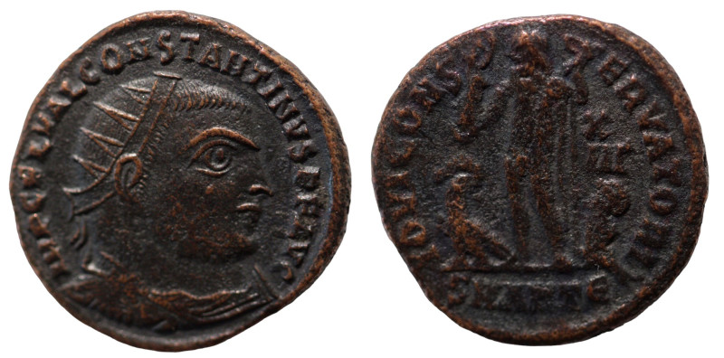 Constantinus I. (313-314 AD). Follis. (19mm, 2,90g) Antioch. Obv: IMP C FL VAL C...