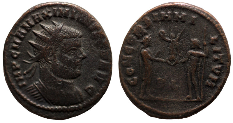 Maximianus. (286-305 AD). Æ Antoninian. (21mm, 3,09g) Antioch. Obv: IMP C M A MA...