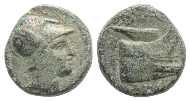 Kings of Macedon, Demetrios I Poliorketes (306-283 BC). Æ (14mm, 4.04g, 6h). Sal...