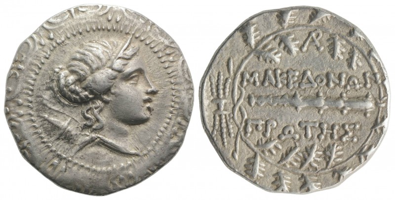 Macedon, Roman Protectorate, c. 167-149 BC. AR Tetradrachm (31mm, 16.77g, 9h). D...