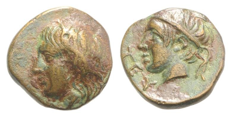 Mysia, Teuthrania. Prokles (Satrap of Teuthrania and Halisarna, c. 400 BC). Æ (8...