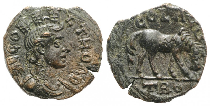 Troas, Alexandria. Pseudo-autonomous issue, c. mid 3rd century AD. Æ (20mm, 4.98...