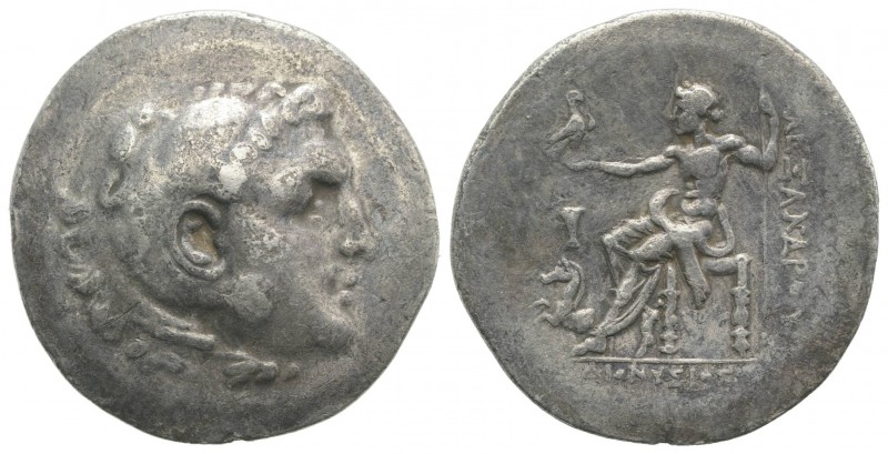 Aeolis, Kyme, c. 188-170 BC. AR Tetradrachm (36mm, 15.80g, 12h). In the name and...