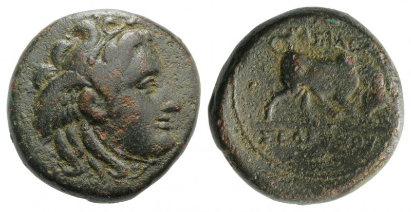 Seleukid Kings, Seleukos I (312-281 BC). Æ (20mm, 7.38g, 9h). Antioch ad Orontes...
