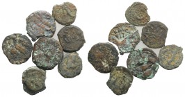 Judaea, lot of 7 Æ Prutah, to be catalog. Lot sold as it, no returns