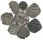 Lot of 8 Medieval BI coins, to be catalog. Lot sold as it, no returns