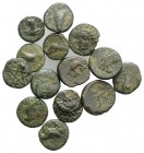 Lot of 14 Greek Æ coins, to be catalog. Lot sold as it, no returns
