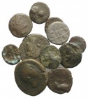 Lot of 11 Greek Æ coins, to be catalog. Lot sold as it, no returns