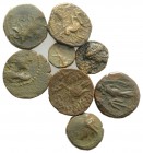 Lot of 8 Greek Æ coins, to be catalog. Lot sold as it, no returns